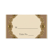 Marco victoriano en tarjetas Boda de oro