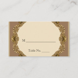 Marco victoriano en tarjetas Boda de oro