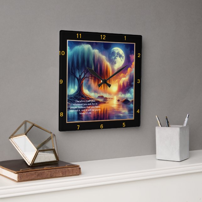 Marcos 11:24 Reloj de oración: Creer y recibir (Oficina)