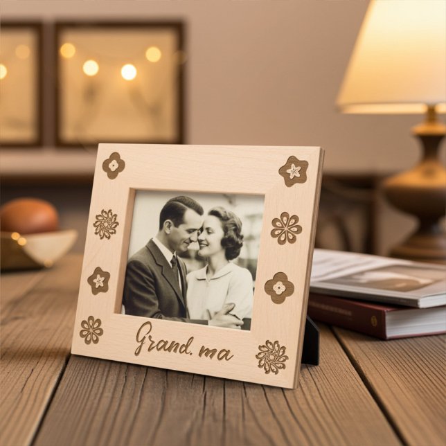 Marcos con estampado floral de la abuela personali (Subido por el creador)