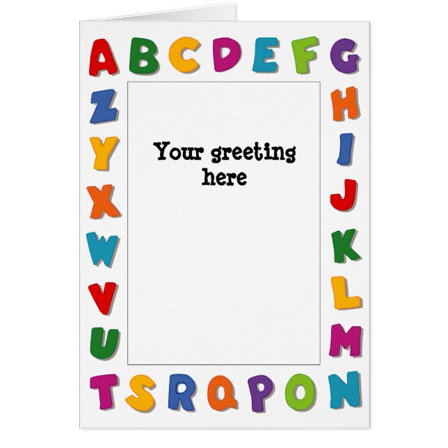 Marcos de cartas (Frente)