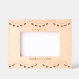 Marcos Grabados 5.º Aniversario del Boda de la Madera