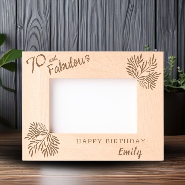 Marcos Grabados 70 y fabuloso 70 cumpleaños (Subido por el creador)