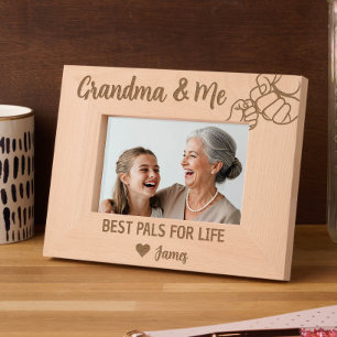 Marcos Grabados Abuela y yo: Las mejores parejas por la vida de un