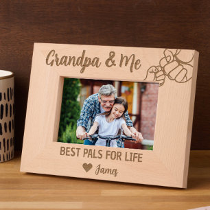 Marcos Grabados Abuelo y yo: las mejores parejas de por vida del a
