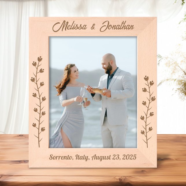 Marcos Grabados Aniversario de la pareja de Bodas de las flores de (Subido por el creador)