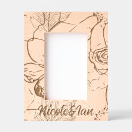 Marcos Grabados Arte de Madera Personalizado