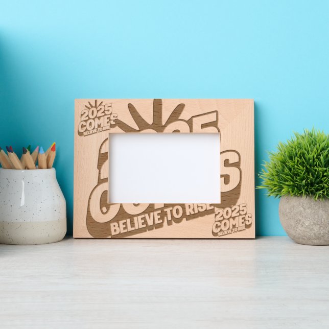 Marcos Grabados "Aumentar a 2025: su plan visual para el éxito" (Anverso)