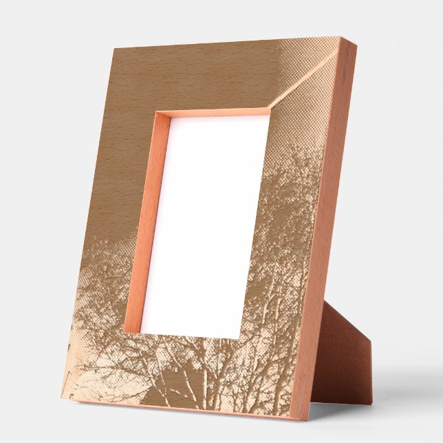 Marcos Grabados avions et arbre sur noir (Izquierda)