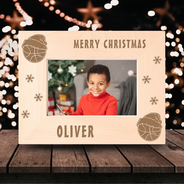 Marcos Grabados Baloncesto Ball Deportes Feliz Navidad (Subido por el creador)