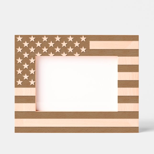 Marcos Grabados Bandera de Estados Unidos (Anverso)