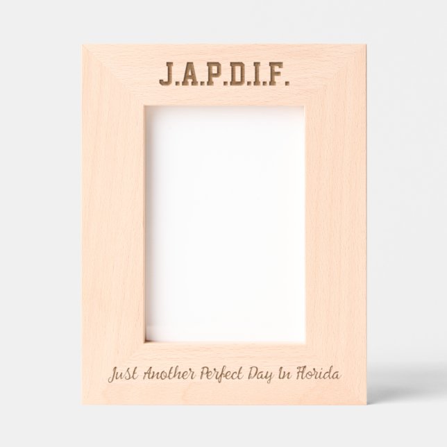 Marcos Grabados Beach Saying (Anverso)