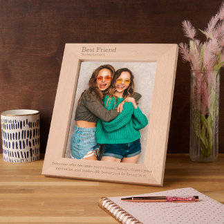 Marcos Grabados Best Friend dictionary Definition wedding gift