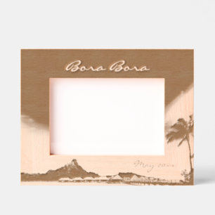 Marcos Grabados Bora Bora 7" x 5"