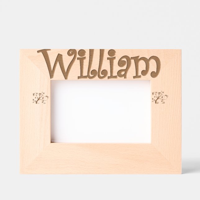 Marcos Grabados Cadre Photo à Poser "William" – Décoration Chambre (Anverso)