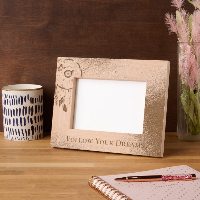 Marcos Grabados Catcher del sueño floral (Izquierda)