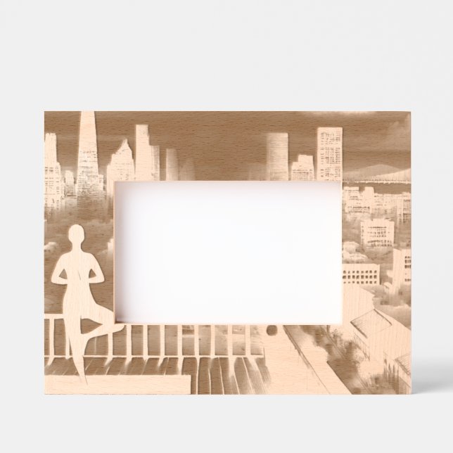 Marcos Grabados Cita inspiradora con arte dinámico (Anverso)