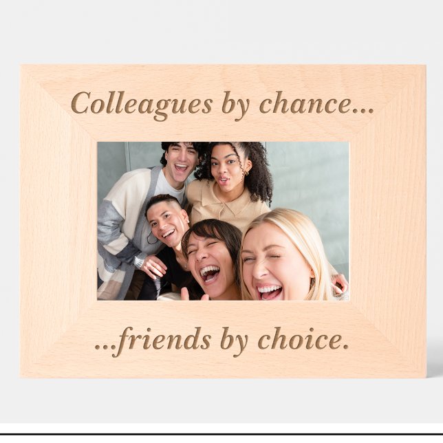 Marcos Grabados Cita simple de Personalizado Wood Picture Frame (Subido por el creador)