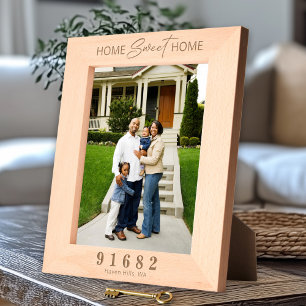 Marcos Grabados Código postal del Personalizado doméstico dulce