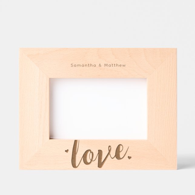 Marcos Grabados Compromiso Pareja (Anverso)