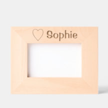 Corazón Amor Sophie (Nombre)