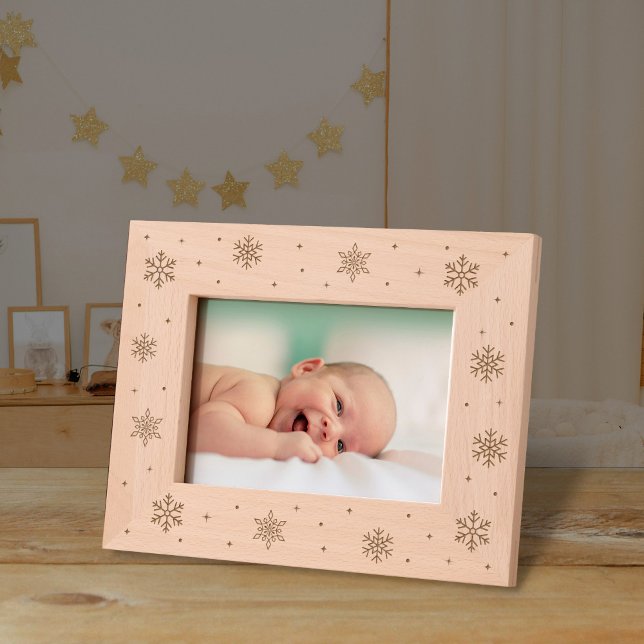 Marcos Grabados Cute Snowflakes Winter Wonderland (Subido por el creador)