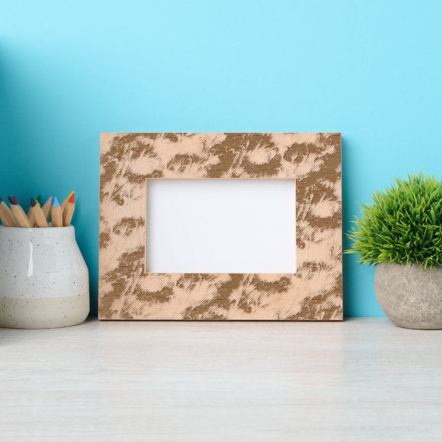 Marcos Grabados Dark Blue Waves (Anverso)