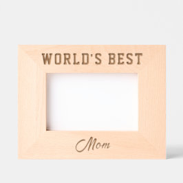 Marcos grabados de la mejor mamá del mundo