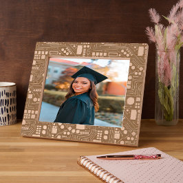 Marcos Grabados Decoración de la oficina del patrón de la placa de