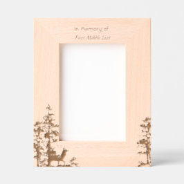 Marcos Grabados Deer Masculino Stag de Memory Keepsake