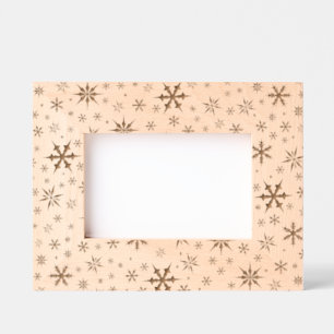 Marcos Grabados Diseño de copos de nieve