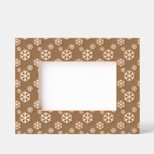 Marcos Grabados Diseño de copos de nieve