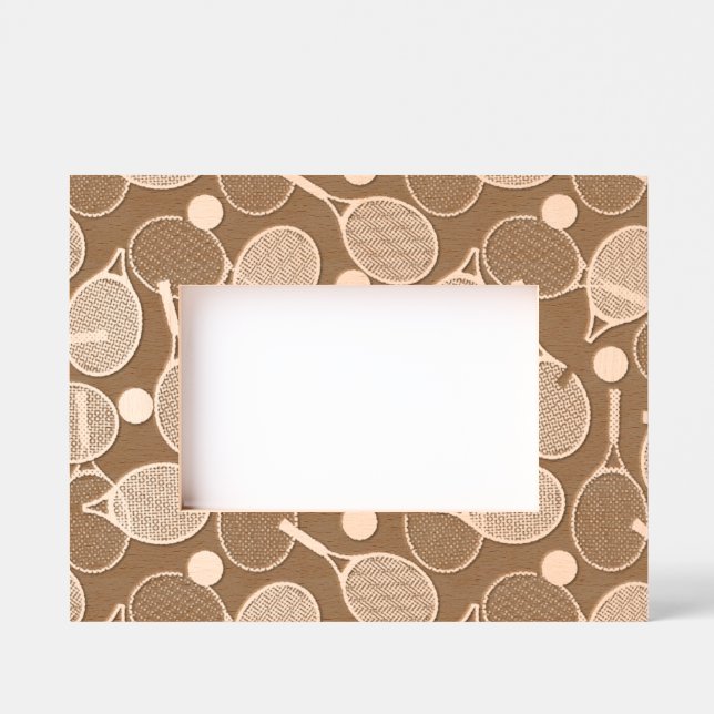 Marcos Grabados Diseño de tenis (Anverso)