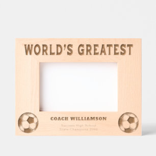 Marcos Grabados El mejor entrenador de fútbol del mundo