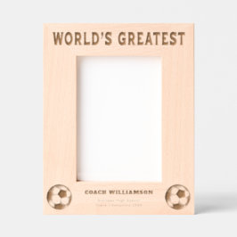 Marcos Grabados El mejor entrenador de fútbol del mundo