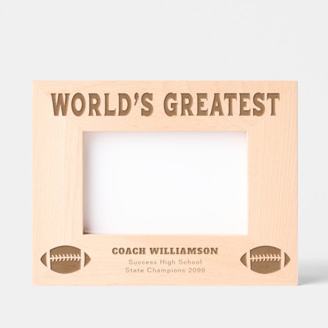 Marcos Grabados El mejor entrenador de fútbol del mundo (Anverso)