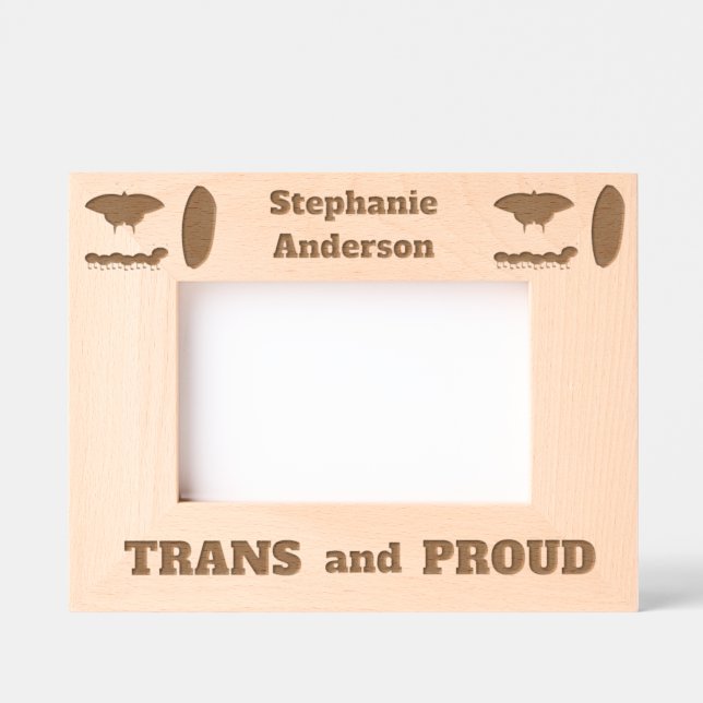 Marcos Grabados El orgullo transgénero LGBTQIA desciende a la mari (Anverso)