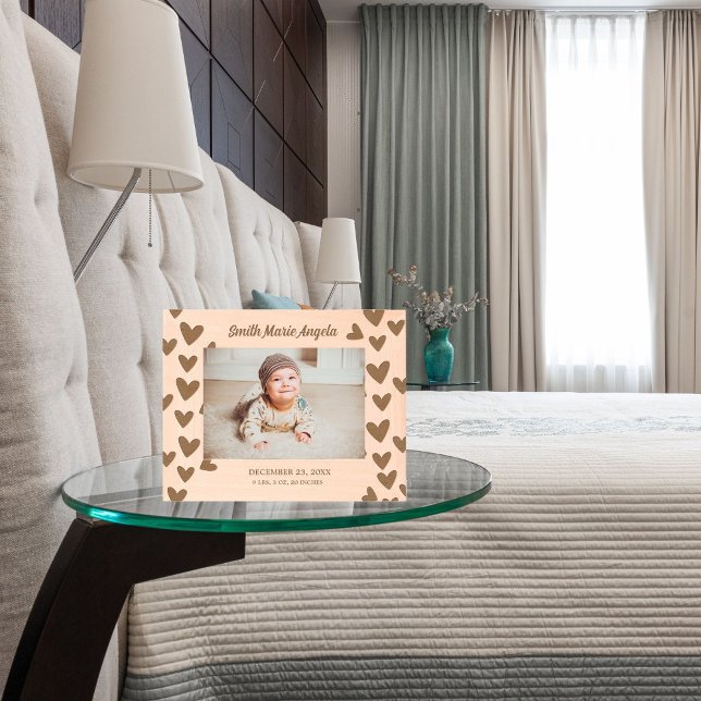 Marcos Grabados Estadísticas de regalo de recién nacidos en recién (Subido por el creador)