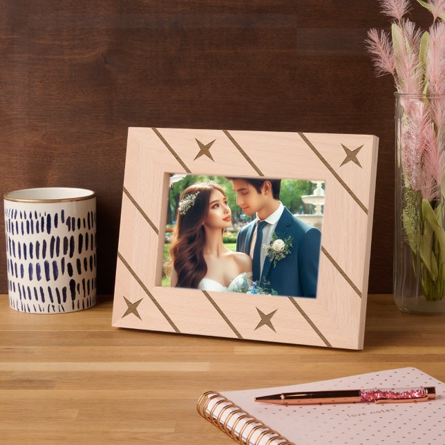 Marcos Grabados Estrellas modernas y líneas de arte elegantes (Subido por el creador)