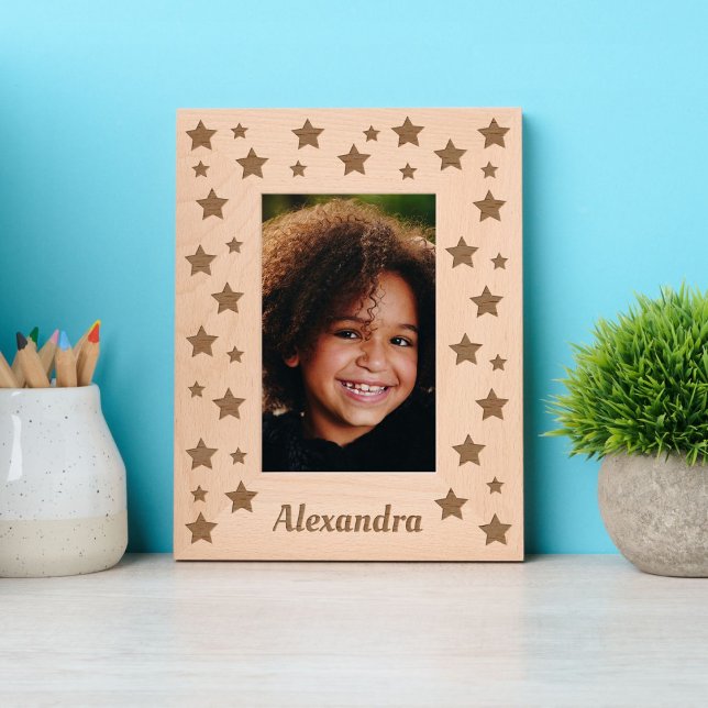 Marcos Grabados Estrellas y nombre personalizado (Subido por el creador)