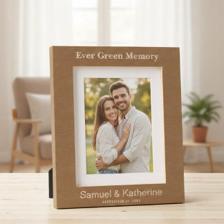 Marcos Grabados Evergreen Photo Memory