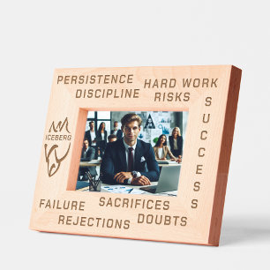 Marcos Grabados Éxito inspirador y fracaso Arte Iceberg