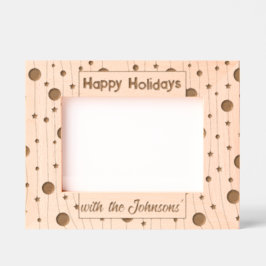 Marcos Grabados Felices Fiestas