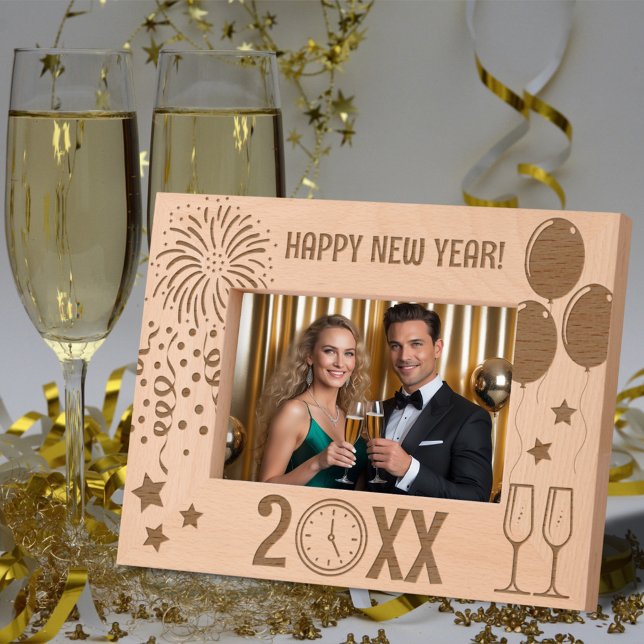 Marcos Grabados Feliz celebración de Fiesta de Año Nuevo personali (Subido por el creador)