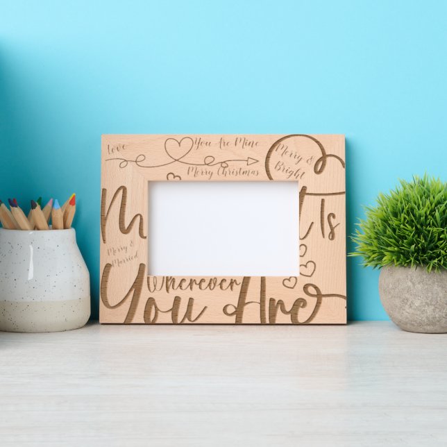 Marcos Grabados Feliz Navidad a la moda que eres mía (Anverso)