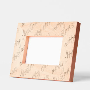 Marcos Grabados Feliz Navidad Etted Wood Typography Timeless