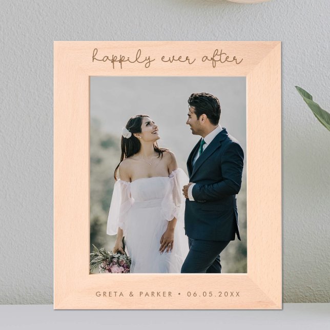 Marcos Grabados Feliz Nunca Después De Un Exquisito Boda (Subido por el creador)
