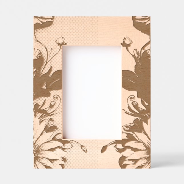 Marcos Grabados Floral (Anverso)