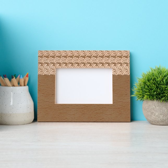 Marcos Grabados Flores azules (Anverso)