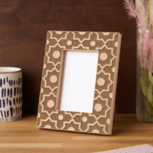 Forma geométrica moderna Mocha Mousse Dusty Rosa